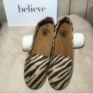Leopard Print smoking slipper